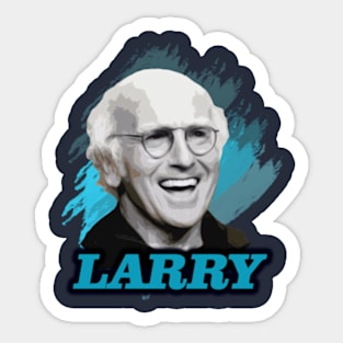 LARRY DAVID Sticker